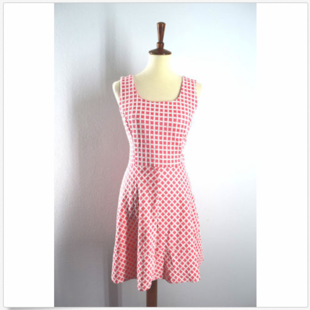 1x Plus Size Retro Fit n Flare Dress